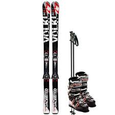 ski y botas